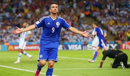 Ghi bàn vào lưới Argentina, Ibisevic đi vào lịch sử bóng đá Bosnia